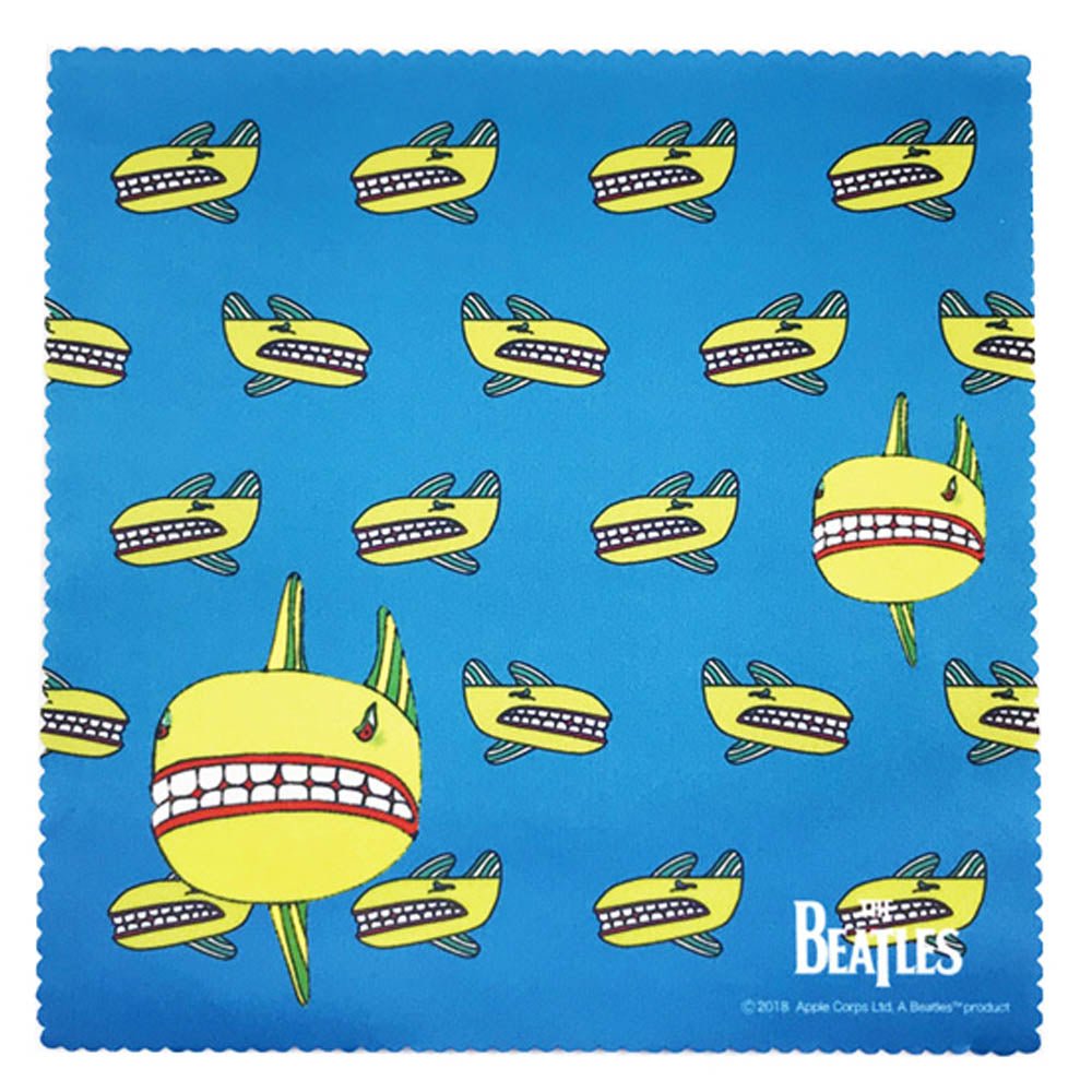 THE BEATLES ビートルズ (結成 65周年 ) - Yellow Submarine クリーニングクロス Whales BG - YSC 004モデル / サングラス / メンズ - PGS